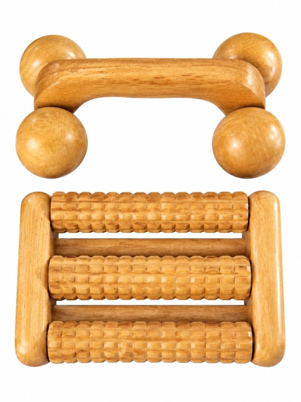 Wooden Body Massager & Foot Roller